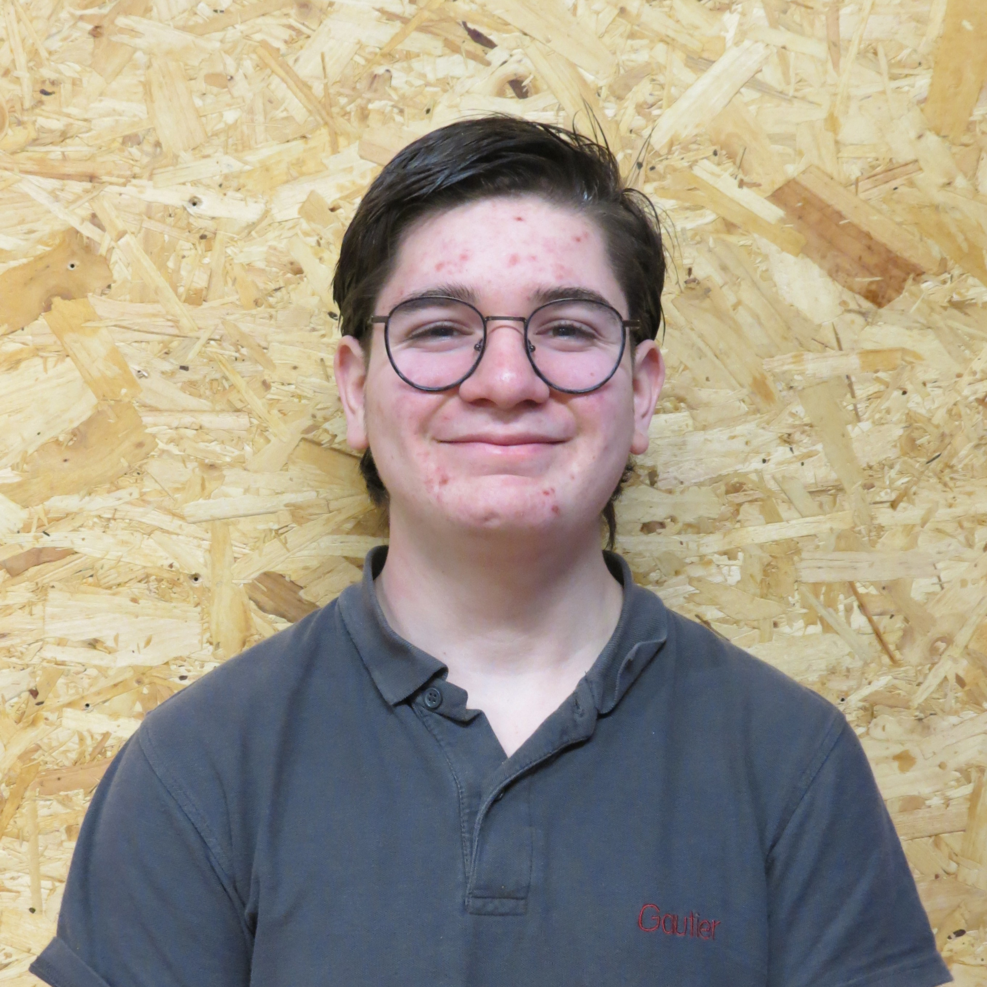 portrait de Gautier Apprenti menuisier