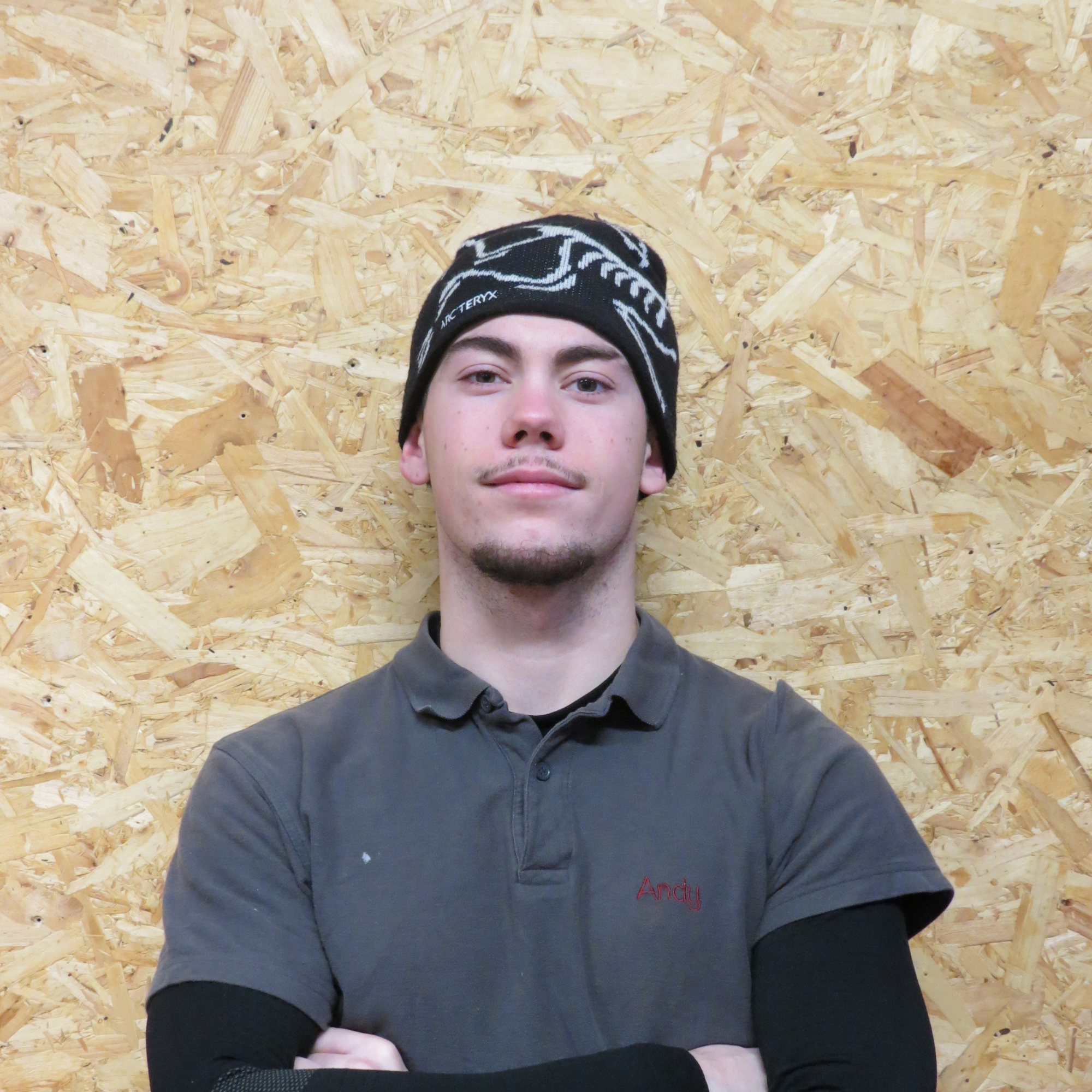 portrait de Andy Apprenti menuisier