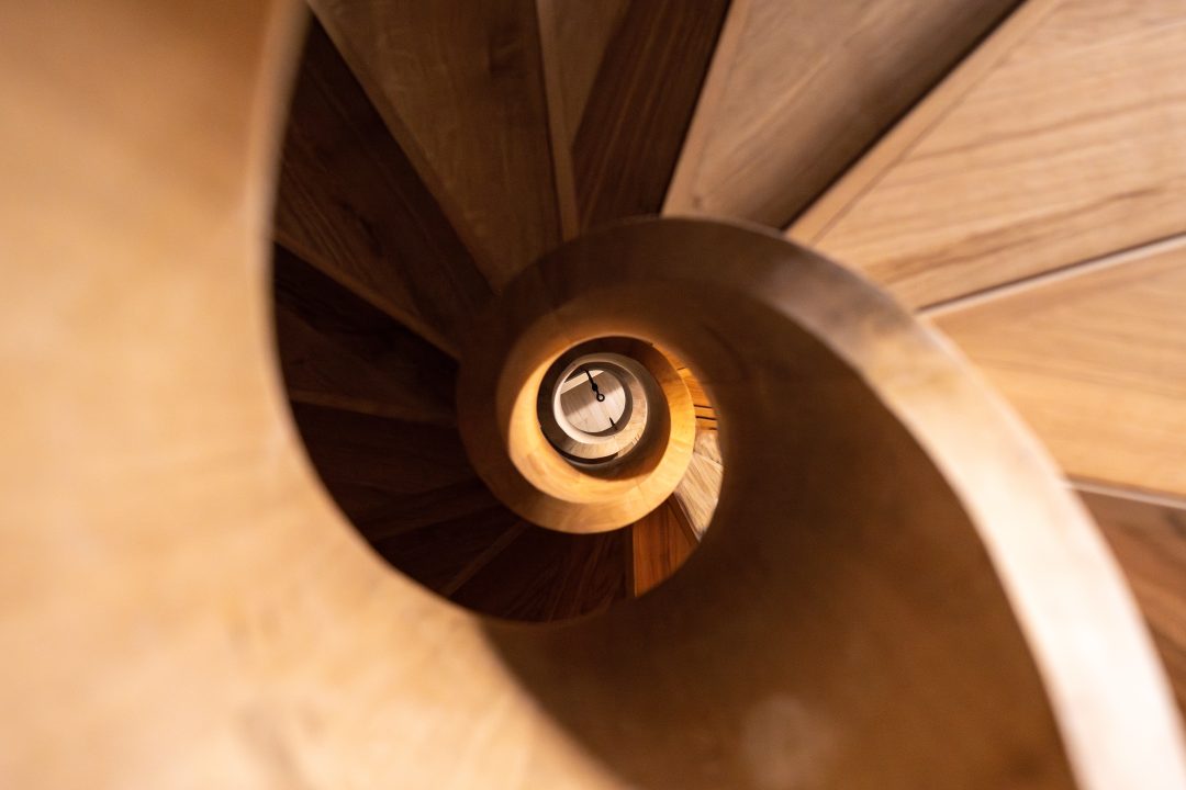 Réalisation d'un escalier - Etablissements Richard