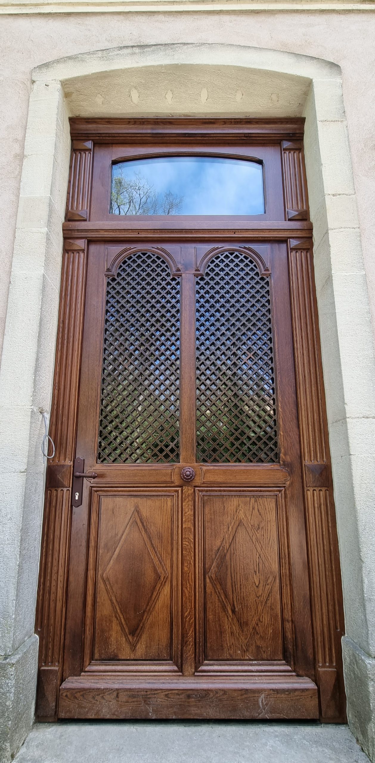Réalisation Art du Trait : Porte
