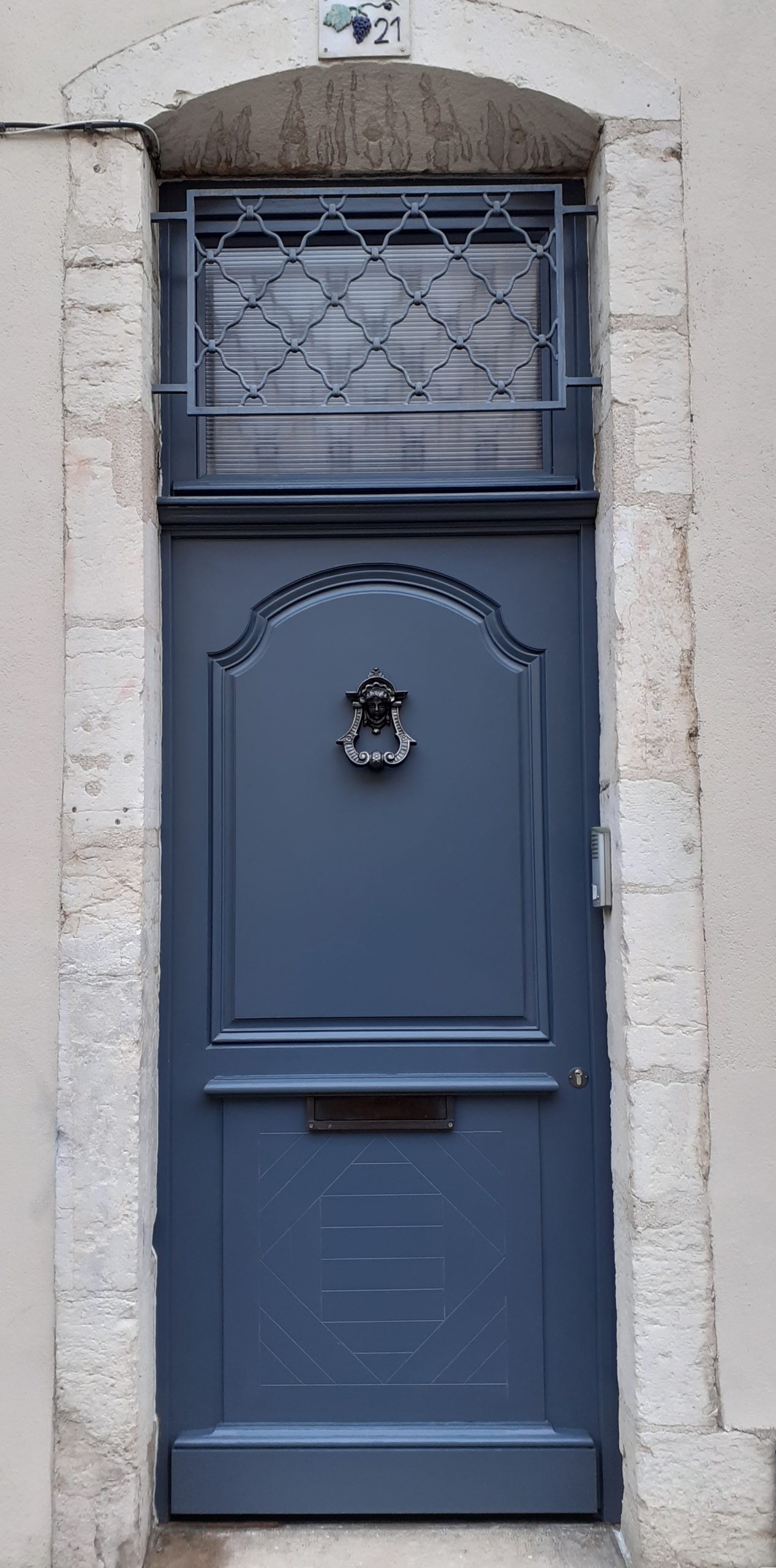 Réalisation Art du Trait : Porte