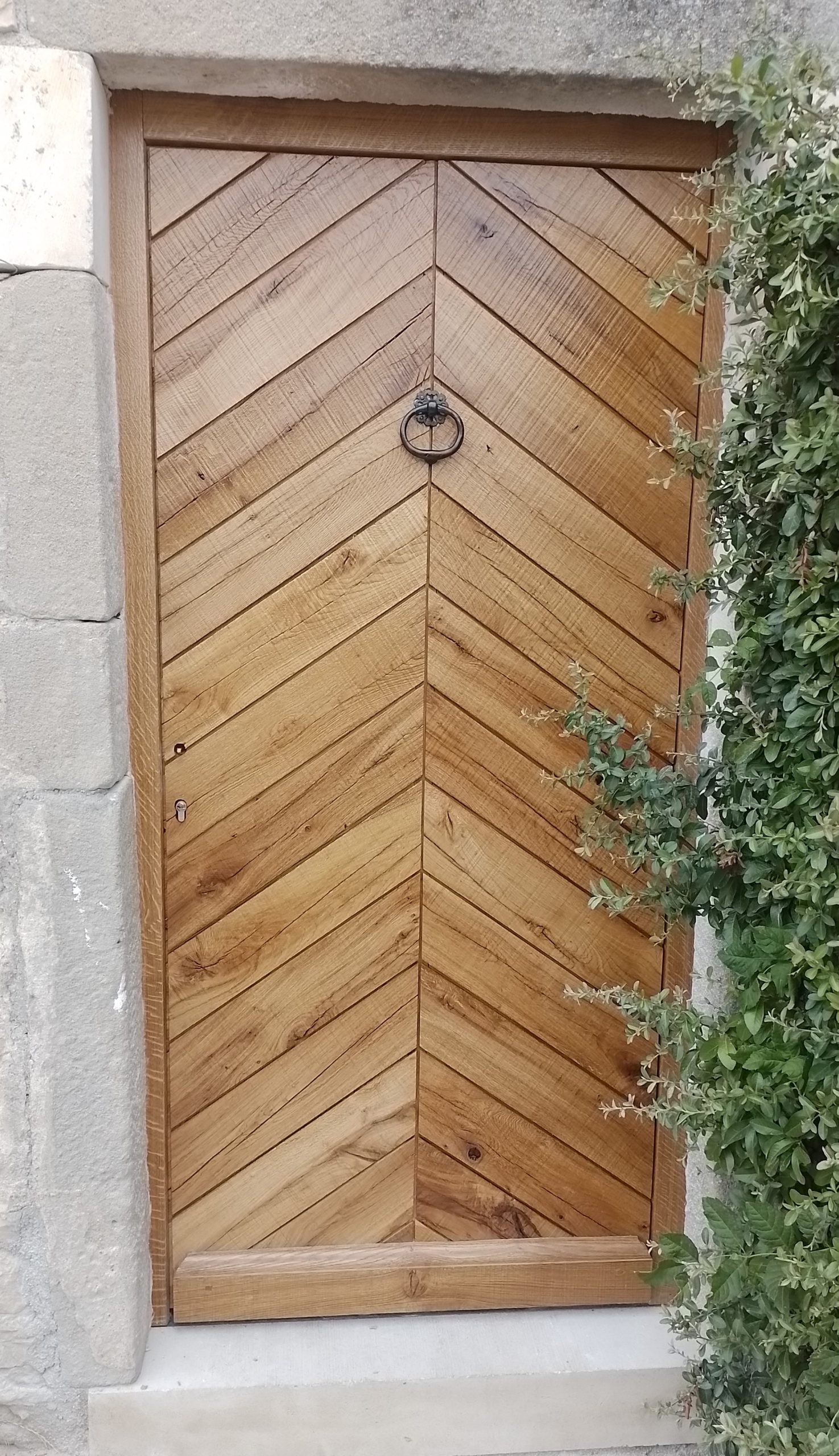 Réalisation Art du Trait : Porte