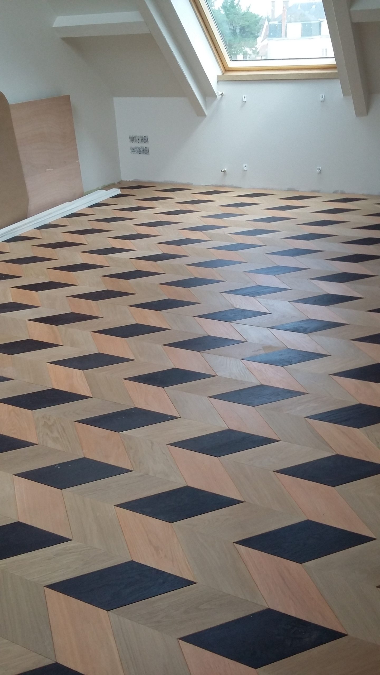 Réalisation Art du Trait : Parquet