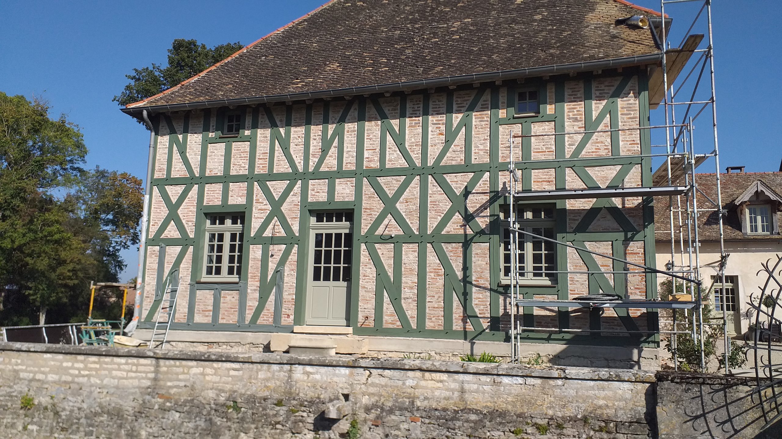 Réalisation Art du Trait : Maison à colombages